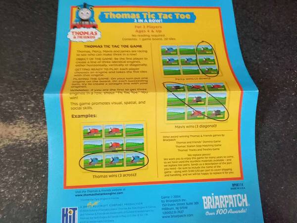 Thomas Tic Tac Toe - Image 4