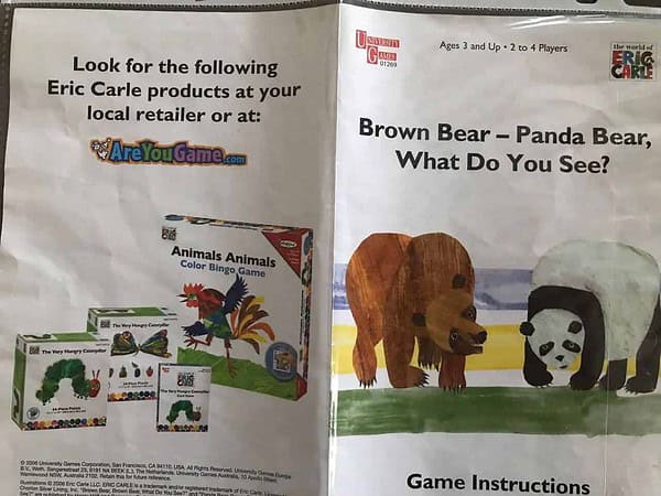 Brown Bear Panda Bear What Do You See? - Image 2