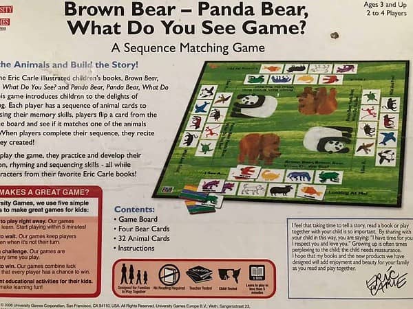 Brown Bear Panda Bear What Do You See? - Image 3