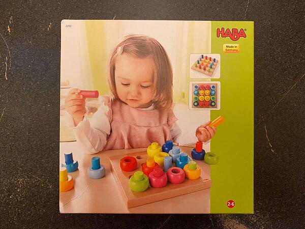 Pegging Game from HABA