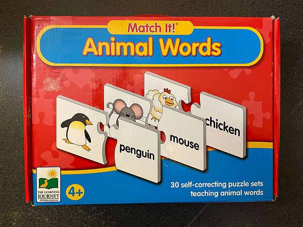 Match It! - Animal Words