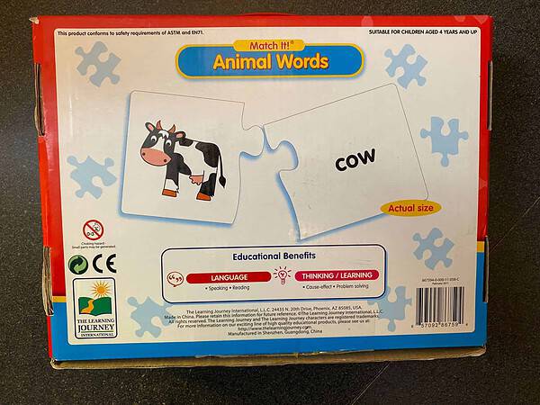 Match It! - Animal Words - Image 2