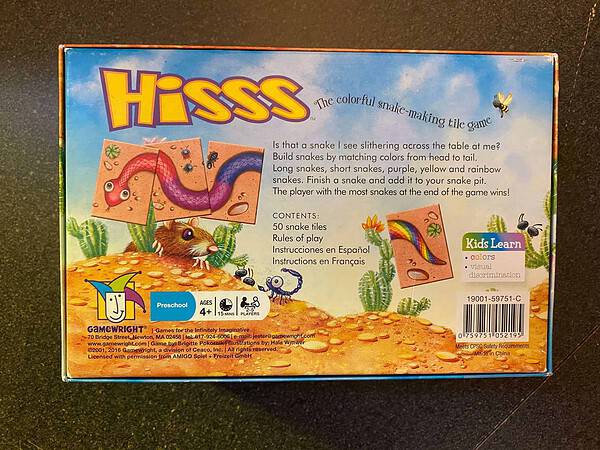 Hisss from Gamewright - Image 2