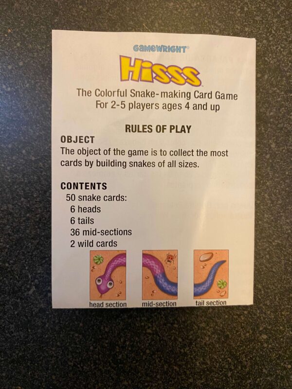 Hisss from Gamewright - Image 5