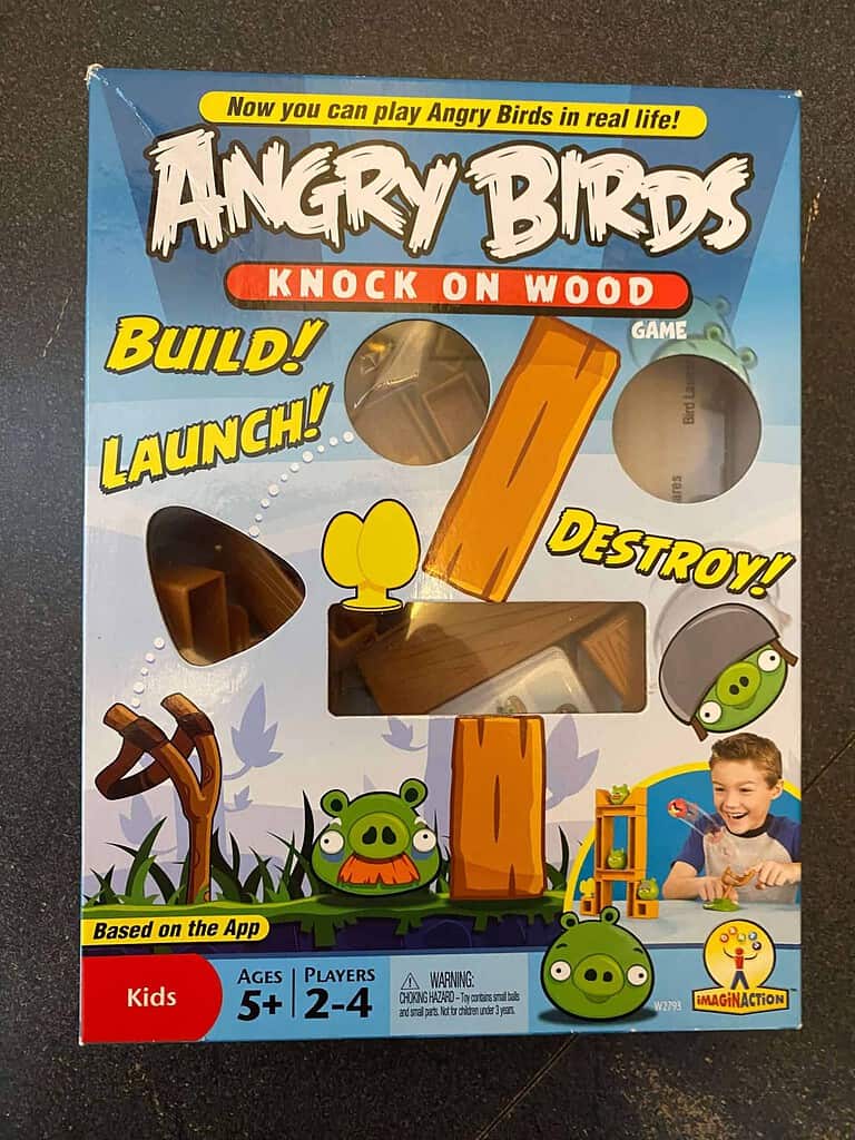 Angry Birds Knock on Wood Game TherapyGameXchange