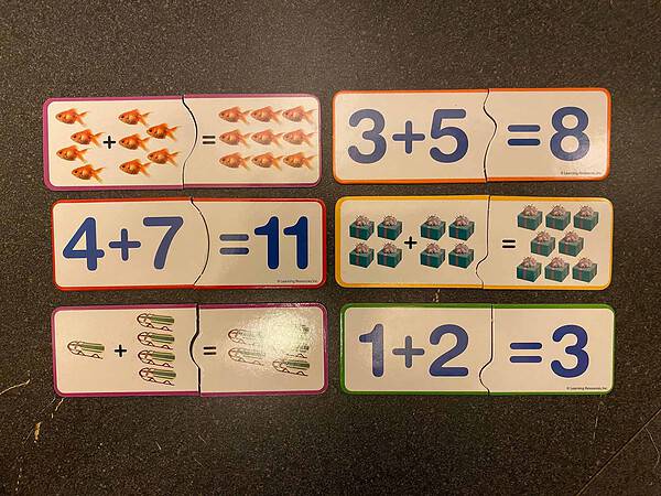 Count & Add Puzzle Cards - Image 6