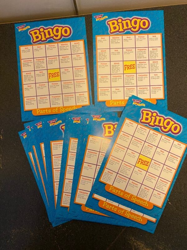 Parts of Speech Bingo - Image 4