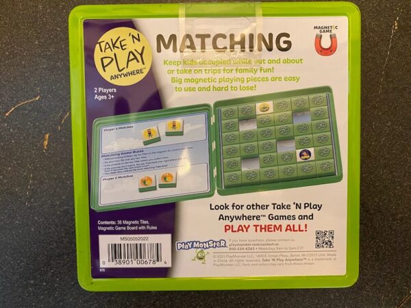 Take 'N' Play Matching