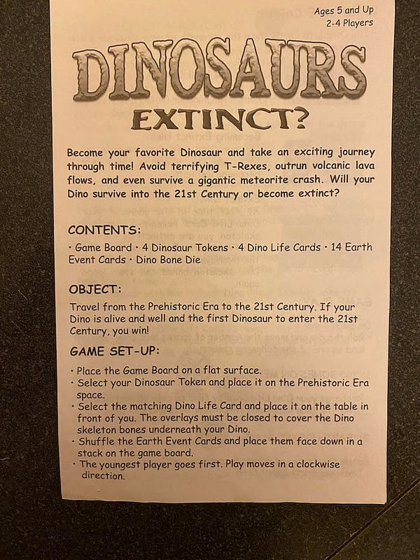 Dinosaurs Extinct? Game - Image 9
