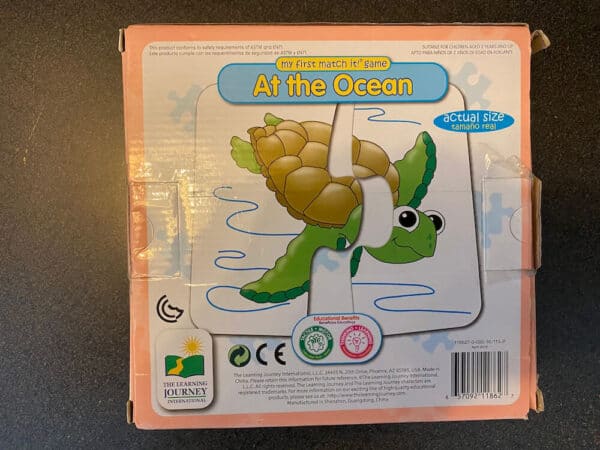 My First Match It! Game - At the Ocean - Image 2