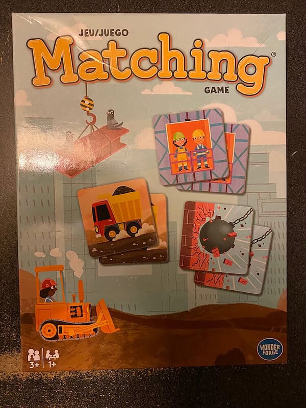 Construction Matching Game