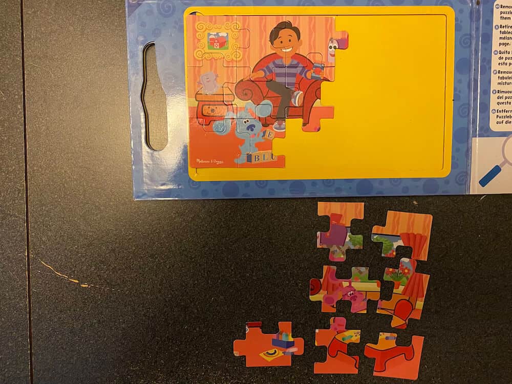 Blue's Clues Magnetic Jigsaw Puzzle - Image 7