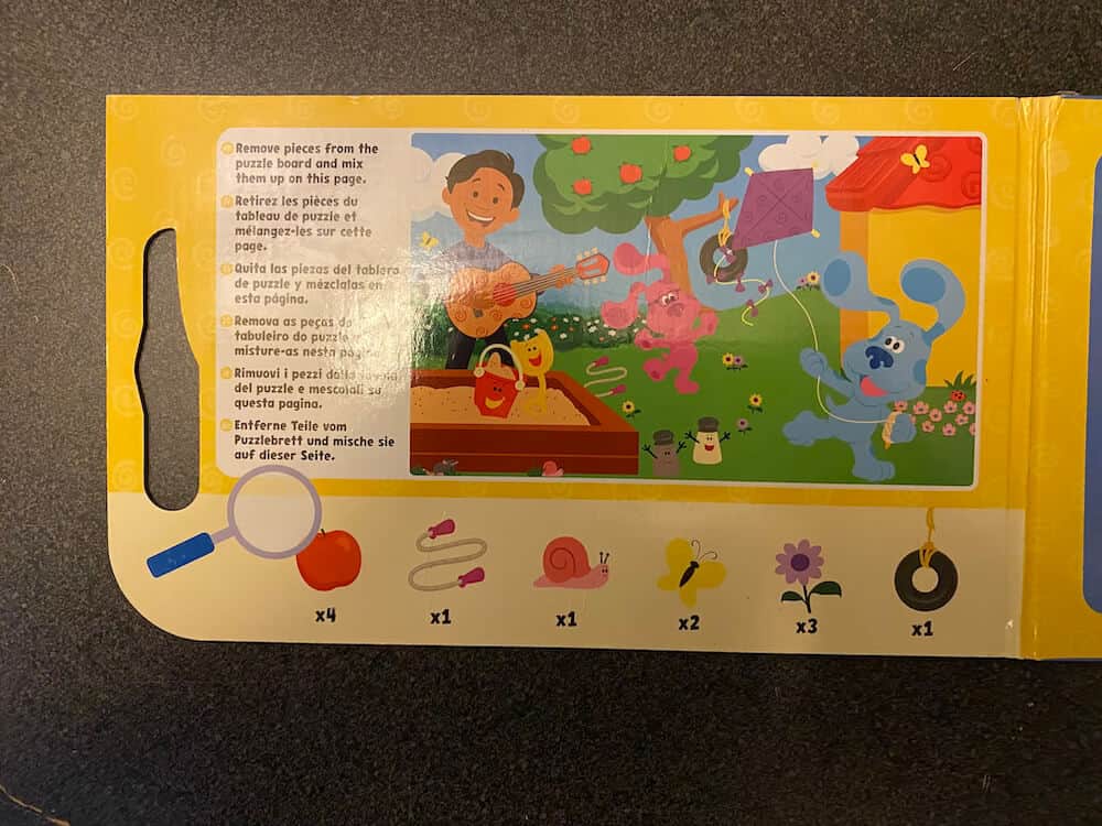 Blue's Clues Magnetic Jigsaw Puzzle - Image 4