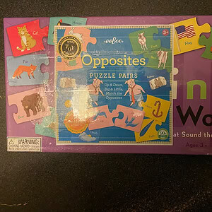 Opposites Puzzle Pairs