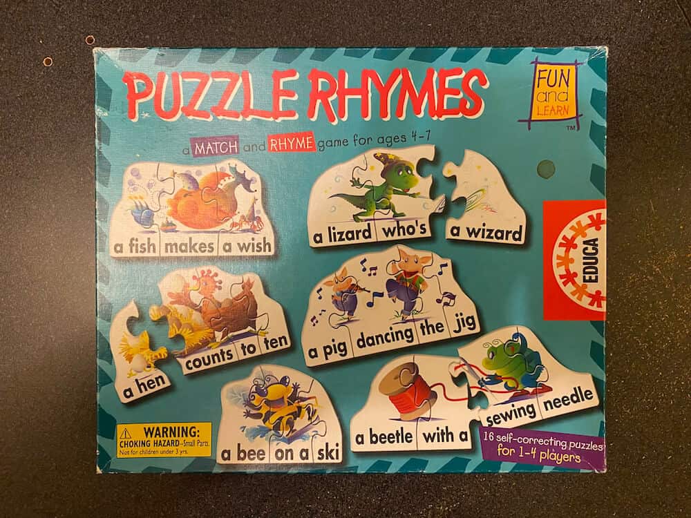 Puzzle Rhymes