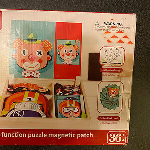 Multi-function Puzzle Magnetic Patch