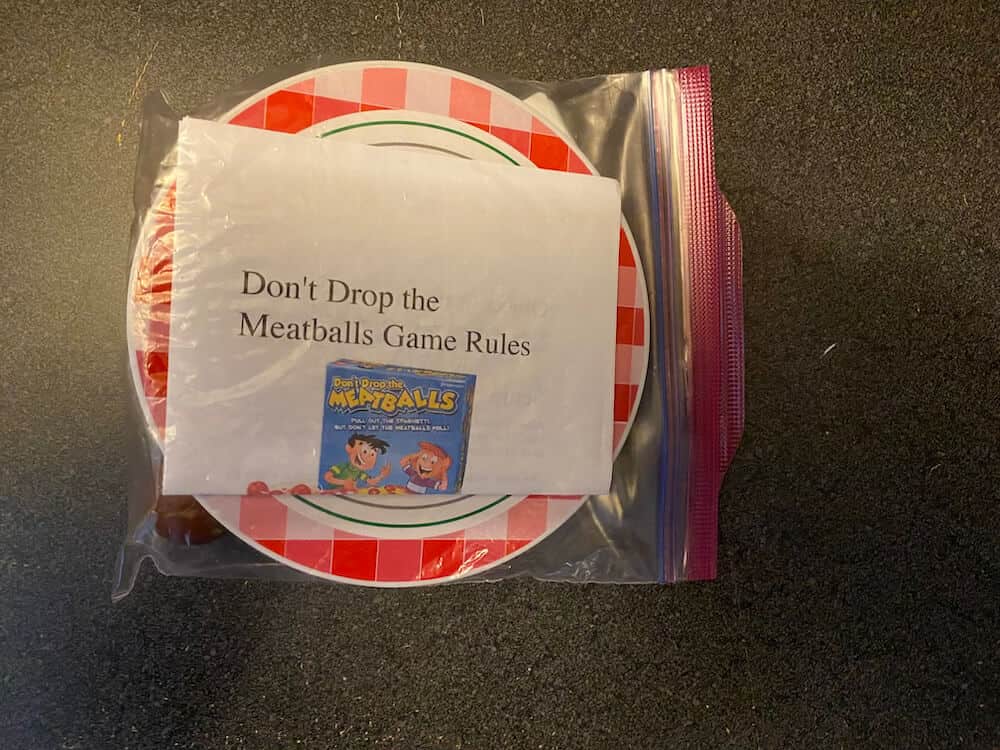 Don't Drop the Meatballs - no box