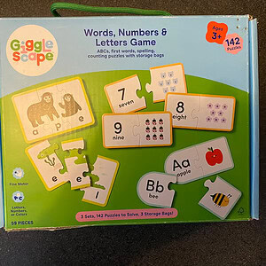 Words, Numbers & Letters Game