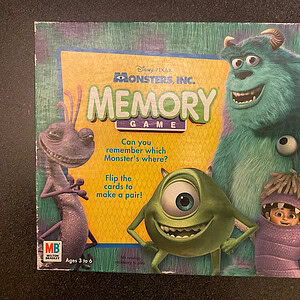 Monsters Inc Memory Game