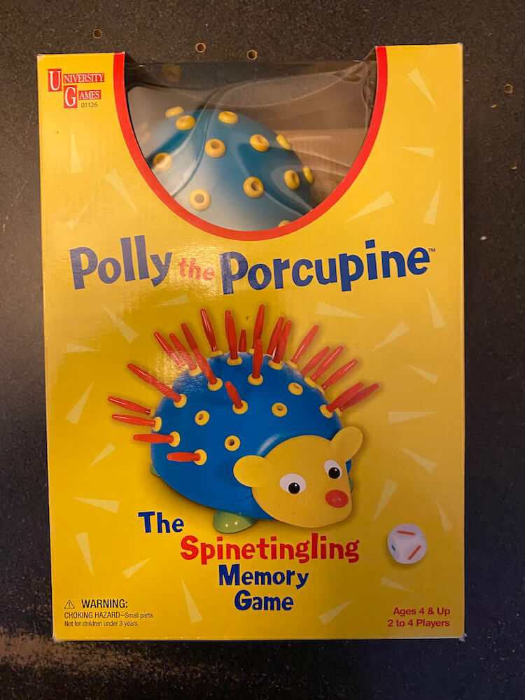 Polly the Porcupine Memory Game