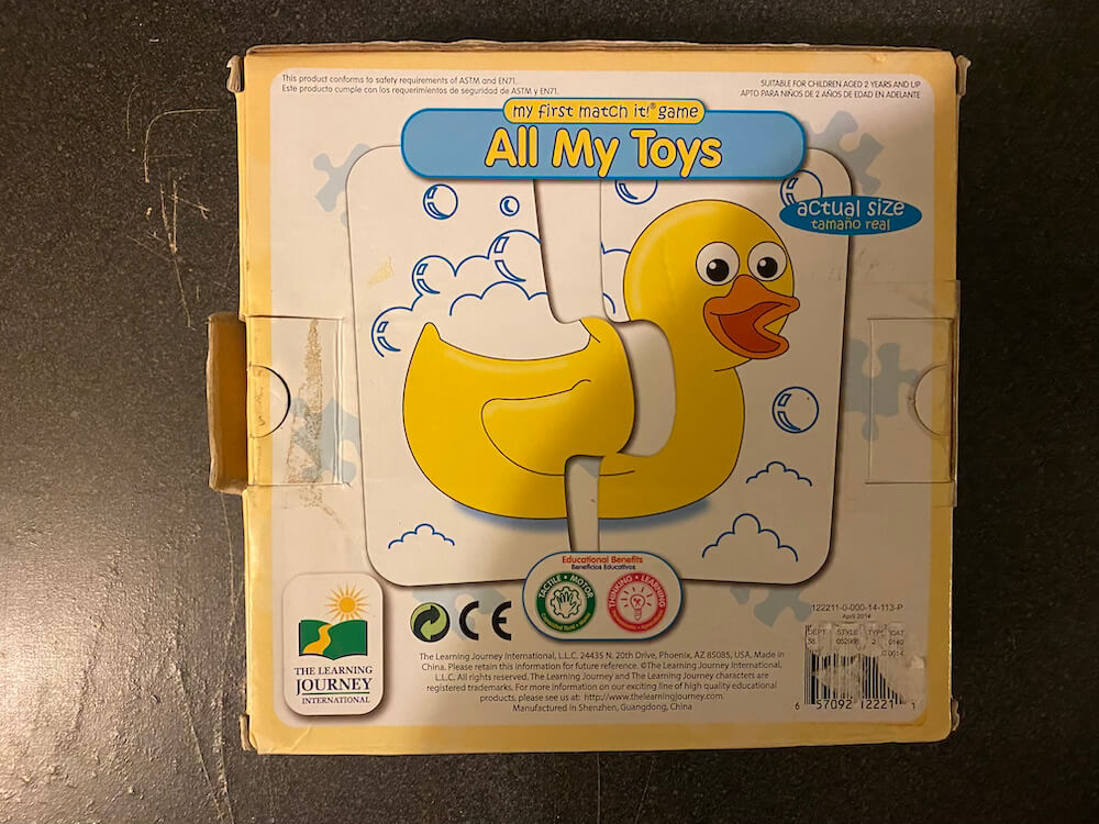 All My Toys - My First Match It Game - Image 2